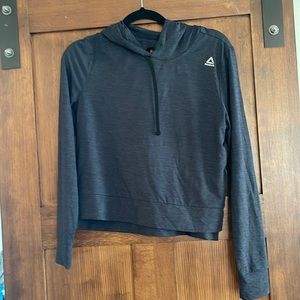 NWOT Reebok hoodie grey sm